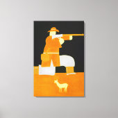 Der Jäger 1998 Leinwanddruck (Vorderseite)