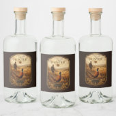 Der Jäger Alkoholflaschenetikett (Flaschen)