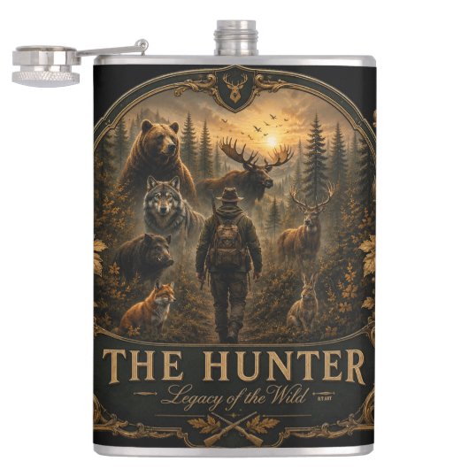 Der Jäger, In die wilde Stille Flachmann (Geöffnet)