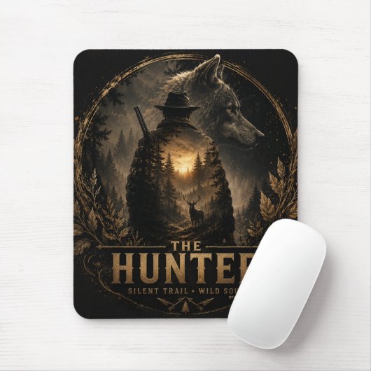 Der Jäger, In die wilde Stille Mousepad (Mit Mouse)