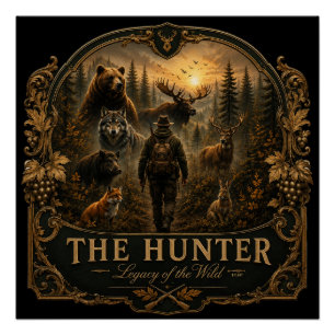 Der Jäger, In die wilde Stille  Poster