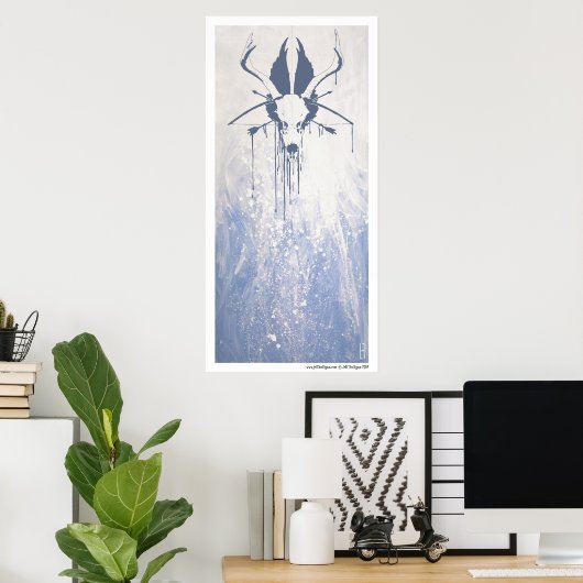 Der Jäger Poster (Heimbüro)