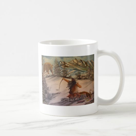 der Jäger wird gejagt Kaffeetasse (Rechts)