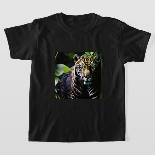 Der Jaguar - Der feurige Dschungel-Raubtier T-Shirt (Ablage )