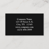 Der Jaguar - Der feurige Dschungel-Raubtier Visitenkarte (Rückseite)