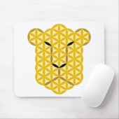Der Jaguar des Lebens - heilige Tiere. Mousepad (Mit Mouse)