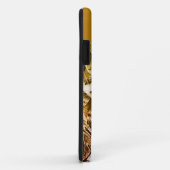 Der Jaguar (Gold/Rot) Case-Mate iPhone Hülle (Hinten/Rechts)