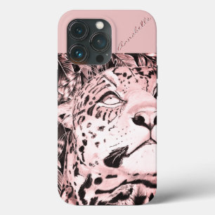 Der Jaguar (pink) Case-Mate iPhone Hülle
