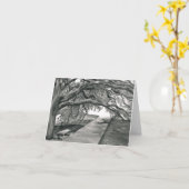 Der jahrhundertealte Baum Karte (Gelbe Blume)