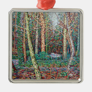 Der Januar-Weg Ornament Aus Metall