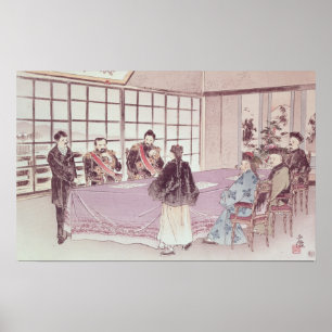 Der Japaner ist Ich-Tso und MoU-Tsou behilflich Poster