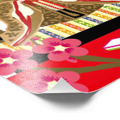 Der japanische Charme ∣ Hhina-Puppen - Feiern von Fotodruck (Ecke)