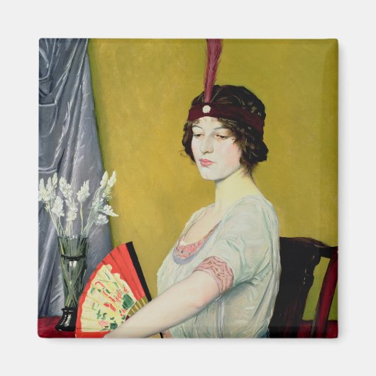 Der japanische Fan, 1914 Magnet (Vorne)