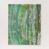 Der japanische Footbridge Claude Monet 1899 Puzzle (Vertikal)