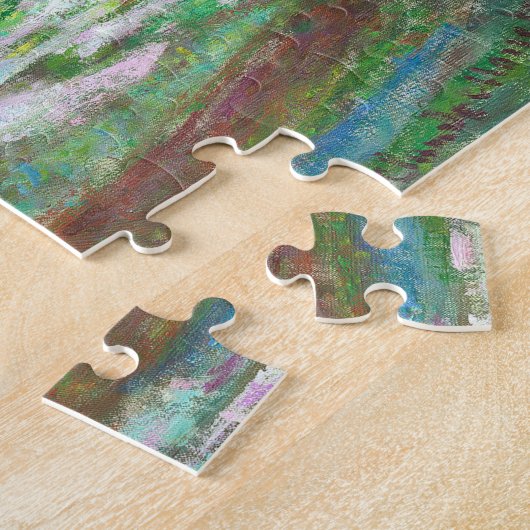 Der japanische Footbridge Claude Monet 1899 Puzzle (Seite)