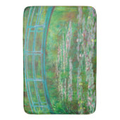 Der japanische Footbridge Monet Badematte (Vorderseite Vertikal)