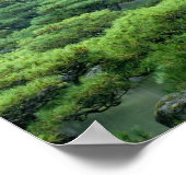 Der japanische Garten im Washington Park Poster (Ecke)