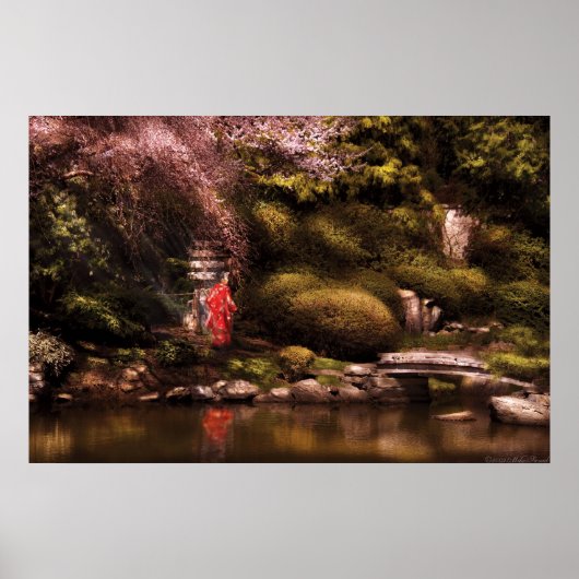 Der japanische Garten Poster (Vorne)