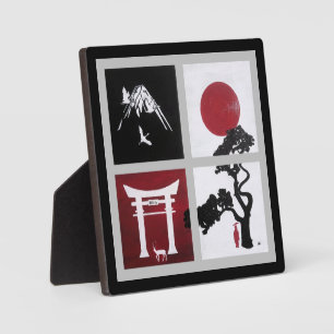 Der japanische Geist Gemälde von Alfred Fox Fotoplatte