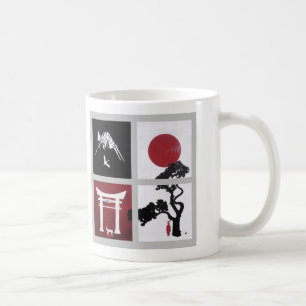 Der japanische Geist Gemälde von Alfred Fox Kaffeetasse