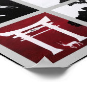 Der japanische Geist Gemälde von Alfred Fox Poster (Ecke)