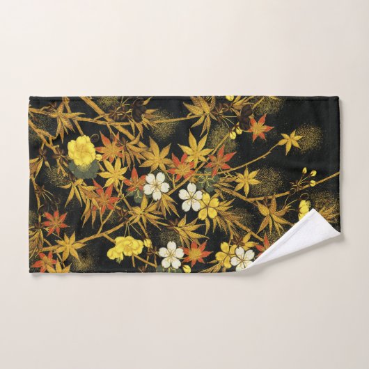 Der japanische Herbst lässt antike, klassische Kun Badhandtuch Set (Handtuch)