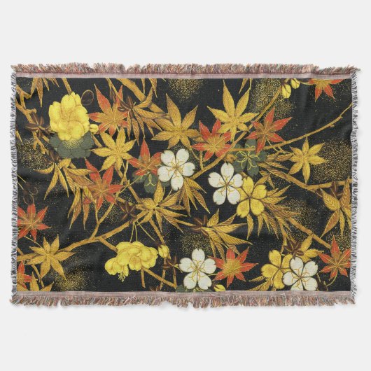 Der japanische Herbst lässt antike, klassische Kun Decke (Vorderseite)