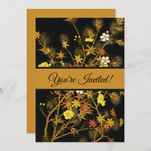 Der japanische Herbst lässt antike, klassische Kun Einladung