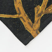 Der japanische Herbst lässt antike, klassische Kun Fleecedecke (Ecke)