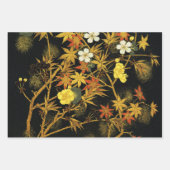 Der japanische Herbst lässt antike, klassische Kun Geschenkpapier Set (Vorderseite 2)