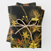 Der japanische Herbst lässt antike, klassische Kun Geschenkpapier Set (Beispiel)