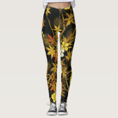 Der japanische Herbst lässt antike, klassische Kun Leggings (Vorderseite)