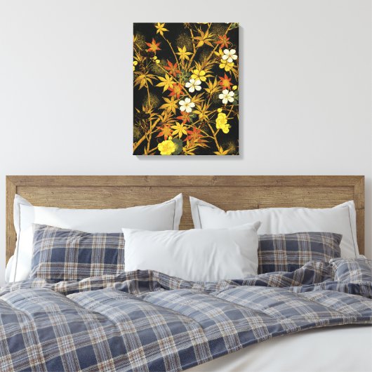 Der japanische Herbst lässt antike, klassische Kun Leinwanddruck (Insitu (Schlafzimmer))