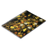 Der japanische Herbst lässt antike, klassische Kun Notizblock (Linke Seite)