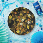 Der japanische Herbst lässt antike, klassische Kun Pappteller (Party)