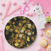 Der japanische Herbst lässt antike, klassische Kun Pappteller (Party)