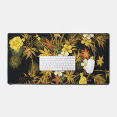 Der japanische Herbst lässt antike, klassische Kun Schreibtischunterlage (Tastatur & Maus)