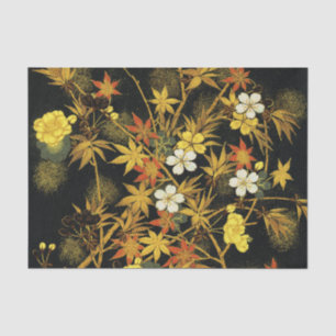 Der japanische Herbst lässt antike, klassische Kun Seidenpapier