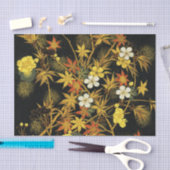 Der japanische Herbst lässt antike, klassische Kun Seidenpapier (Handwerk)