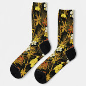 Der japanische Herbst lässt antike, klassische Kun Socken (Linkes Detail)