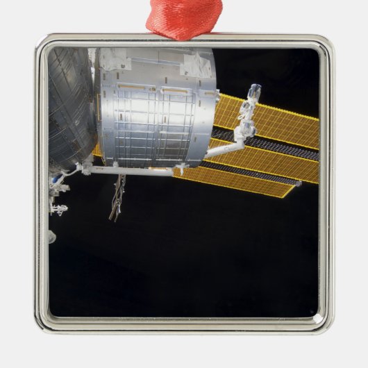 Der japanische Kibo-Komplex 2 Silbernes Ornament (Vorne)