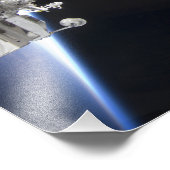 Der japanische Kibo-Komplex Fotodruck (Ecke)