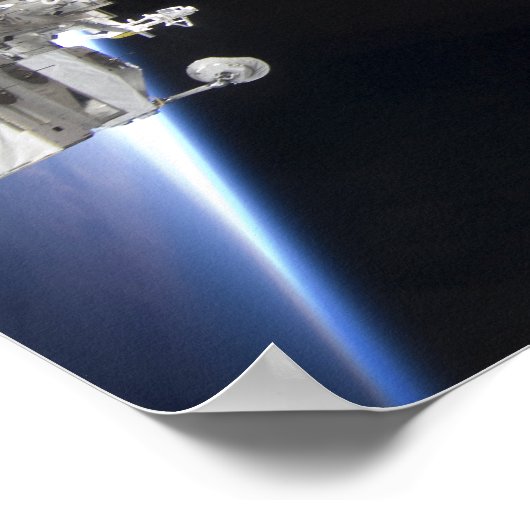 Der japanische Kibo-Komplex Poster (Ecke)