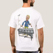 Der Jazz-Mann T-Shirt (Rückseite)