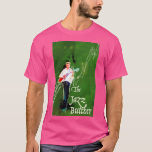 Der Jazz-Metzger in Grün T-Shirt