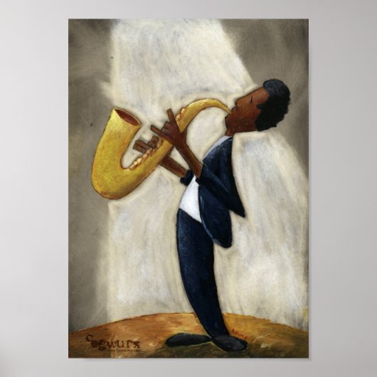 Der Jazzman Poster (Vorne)