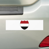 Der Jemen Autoaufkleber (Auf Auto)