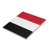 Der Jemen-Flagge Fliese (Seite)