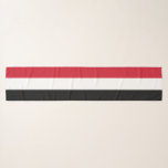 Der Jemen-Flagge Schal<br><div class="desc">Mehr Produkte: www.zazzle.com/wowsmiley</div>