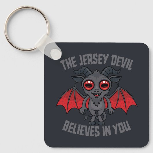 Der Jersey Devil glaubt an dich Schlüsselanhänger (Vorderseite)
